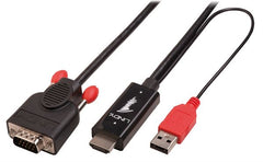 HDMI/VGA NERO 2M
