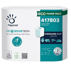 Carta Igienica con tecnologia Dissolve Tech