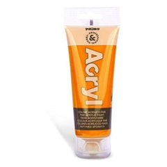 TEMPERA TUBO ACRILICO COL.ARANCIO 75ML