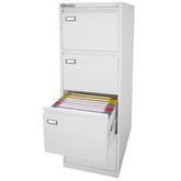 Classificatore KUBO 4 cassetti bianco