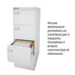 Classificatore KUBO 4 cassetti bianco