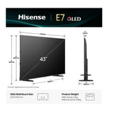 43 E79Q QLED 4K UHD SMART VIDAA U9