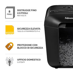 Distruggi documenti a frammento LX45 da scrivania