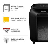 Distruggi documenti a frammento LX85 da scrivania