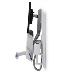 BRACCIO SIT-STAND COMBO STYLEVIEW® CON SUPERFICIE DI LAVORO (BIANCO)