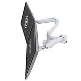 BRACCIO PER DOPPIO MONITOR DA SCRIVANIA LX (BIANCO)