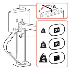 SUPPORTO PER MONITOR TRACE™ (NERO)
