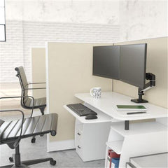 BRACCI DOPPIO MONITOR DA SCRIVANIA LX PRO DUAL DIRECT (NERO)