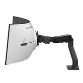 BRACCIO PER MONITOR DA SCRIVANIA HX CON SNODO VHD (NERO)