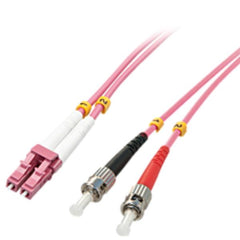 Cavo Fibra Ottica OM4 LC/ST - 50/125, 2m