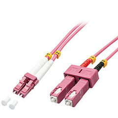 Cavo Fibra Ottica OM4 LC/SC - 50/125, 1m
