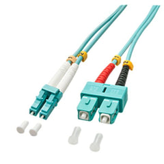 Cavo Fibra Ottica OM3 LC/SC - 50/125, 3m