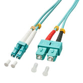 Cavo Fibra Ottica OM3 LC/SC - 50/125, 5m