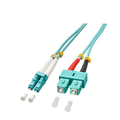 Cavo Fibra Ottica OM3 LC/SC - 50/125, 15m