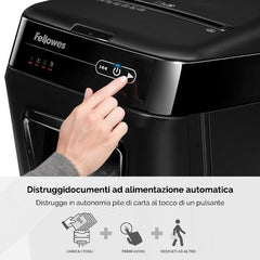 Distruggi documenti a microframmento automatico AutoMax 200M per piccolo ufficio