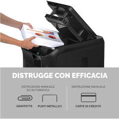 Distruggi documenti a microframmento automatico AutoMax 600M per ufficio