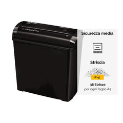 Distruggi documenti a striscia P-25S da scrivania
