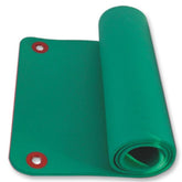 TAPPETINO CON ANELLI - 180 x 60 x h 1,6 cm - verde