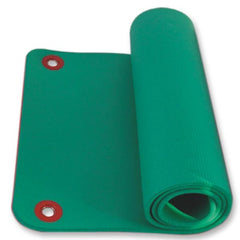 TAPPETINO CON ANELLI - 180 x 60 x h 1,6 cm - verde