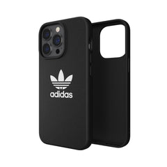 ADIDAS ORIGINALS - Cover ADICOLOR in TPU flessibile e bordi rialzati colore nero compatibile con Apple iPhone 13 Pro/ iPhone 13
