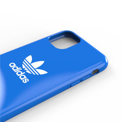 ADIDAS ORIGINALS - Cover in TPU flessibile con bordi rialzati colore azzurro compatibile con Apple iPhone 13 Pro Max