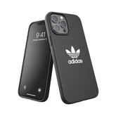 ADIDAS ORIGINALS - Cover in silicone con bordi rialzati colore nero compatibile con Apple iPhone 13 Pro Max