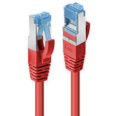 Cavo di Rete Cat.6A S/FTP LSZH Rosso, 3m