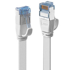 Cavo di Rete Cat.6A U/FTP Flat Bianco, 3m