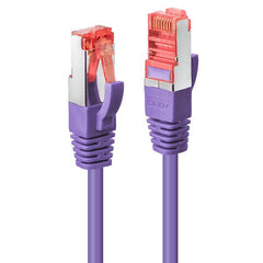 Cavo di Rete Cat.6 S/FTP Viola, 0.5m