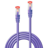 Cavo di Rete Cat.6 S/FTP Viola, 1m