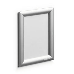 CORNICE A SCATTO IN ALLUMINIO A5 - ARGENTO METALLIZZATO