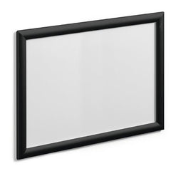 CORNICE A SCATTO IN ALLUMINIO A3 - NERO