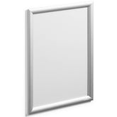 CORNICE A SCATTO ALLUMINIO A3 ARGENTO