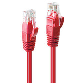 Cavo di Rete Cat.6 U/UTP Rosso, 0.3m