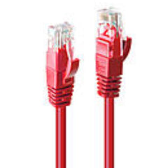 Cavo di Rete Cat.6 U/UTP Rosso, 2m