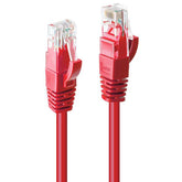 Cavo di Rete Cat.6 U/UTP Rosso, 7.5m