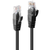 Cavo di Rete Cat.6 U/UTP Nero, 0.3m
