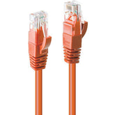 Cavo di Rete Cat.6 U/UTP Arancione, 1m