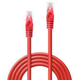 Cavo di Rete Cat.6 U/UTP Rosso, 3m