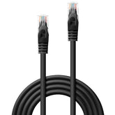 Cavo di Rete Cat.6 U/UTP Nero, 0.5m
