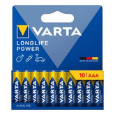 CF10LONGLIFE POWER BLU AAA ALCALIN