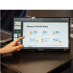 Monitor Portatile Touchscreen Full HD 1080p 15,6" Metal Housing