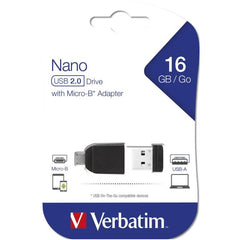 USB Nano 16GB con adattatore Micro sub
