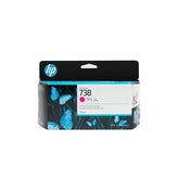 Cartuccia di inchiostro magenta HP DesignJet 738 da 130 ml