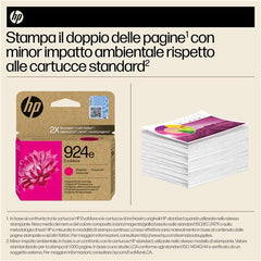 Cartuccia di inchiostro magenta originale HP 924e EvoMore