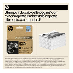 Cartuccia di inchiostro nero originale HP 937e EvoMore