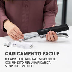 LX890™ Cucitrice a pinza con Microban® - 40 fogli (Nero)