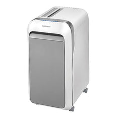 Distruggi documenti a microframmento LX221 per piccolo ufficio con INTELLIBAR bianco
