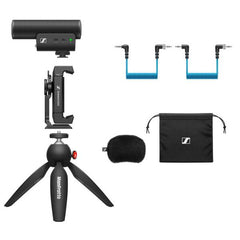 MKE 400 Microfono shotgun super cardioide, KIT CON • Manfrotto PIXI Mini Tripod