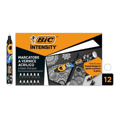 MARCATORI BIC INTENSITY PAINT - BIANCO
